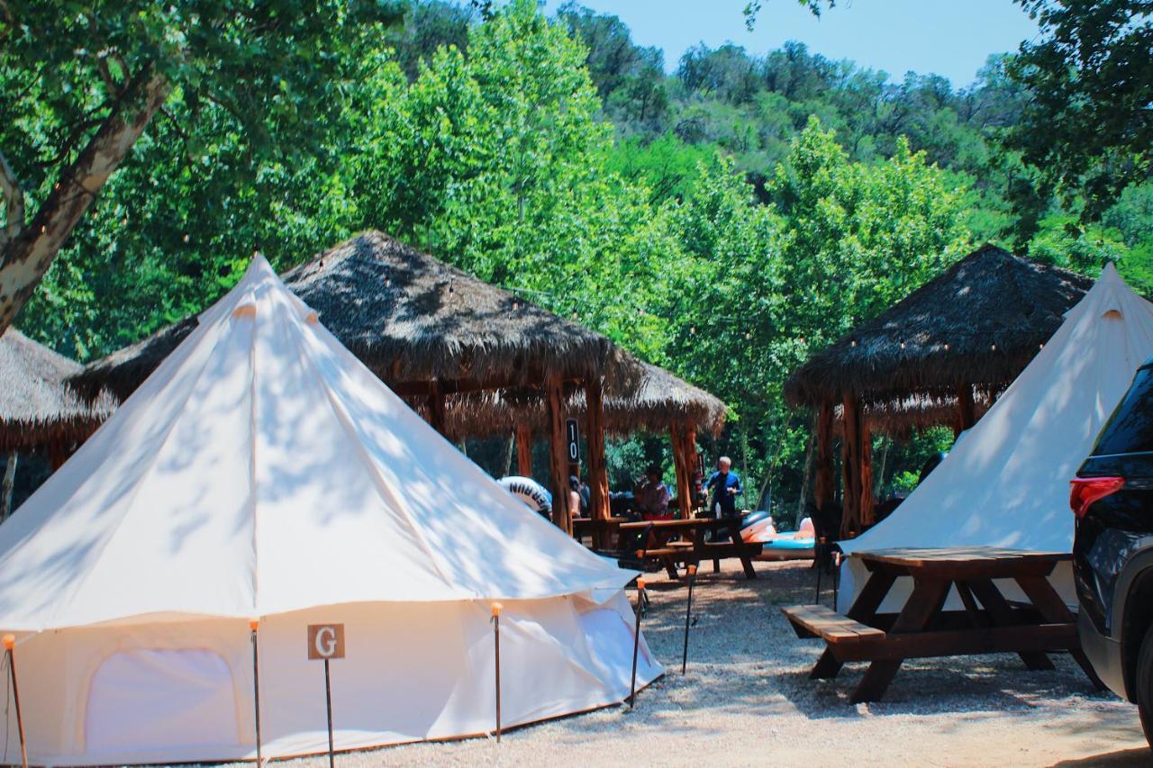 Son'S Guadalupe Glamping Tents - Adorable Riverside Glamping Tents Perfect A Family Getaway! 新布朗费尔斯 外观 照片