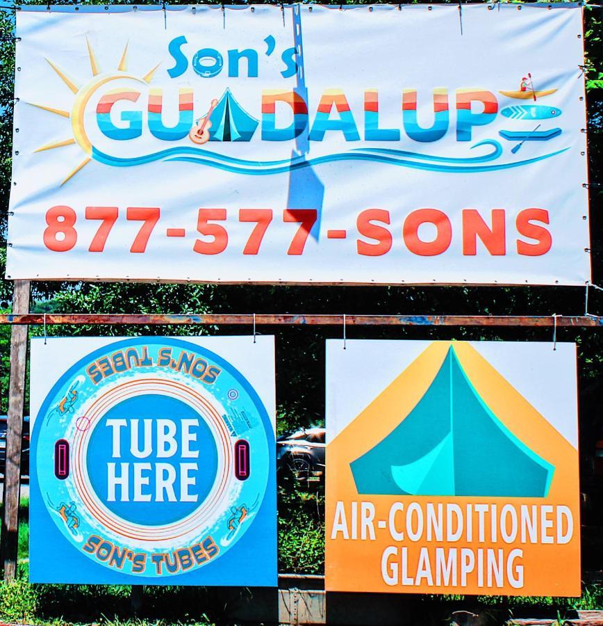 Son'S Guadalupe Glamping Tents - Adorable Riverside Glamping Tents Perfect A Family Getaway! 新布朗费尔斯 外观 照片