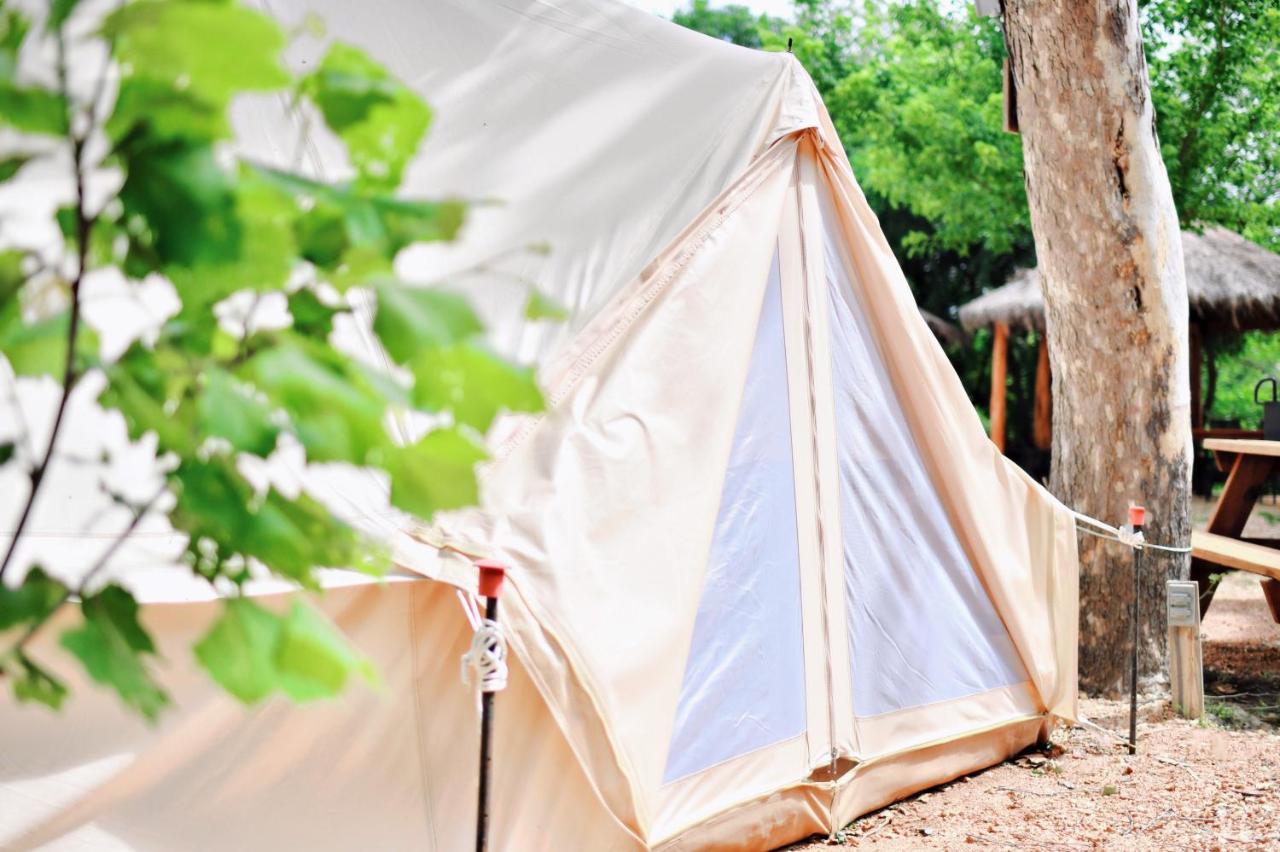 Son'S Guadalupe Glamping Tents - Adorable Riverside Glamping Tents Perfect A Family Getaway! 新布朗费尔斯 外观 照片